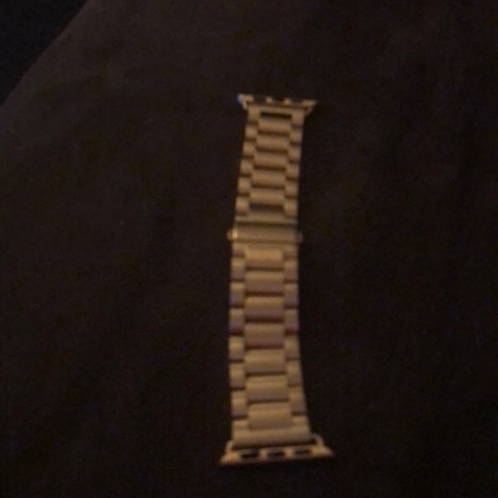 Stainless Steel Gold Band For Apple Watch